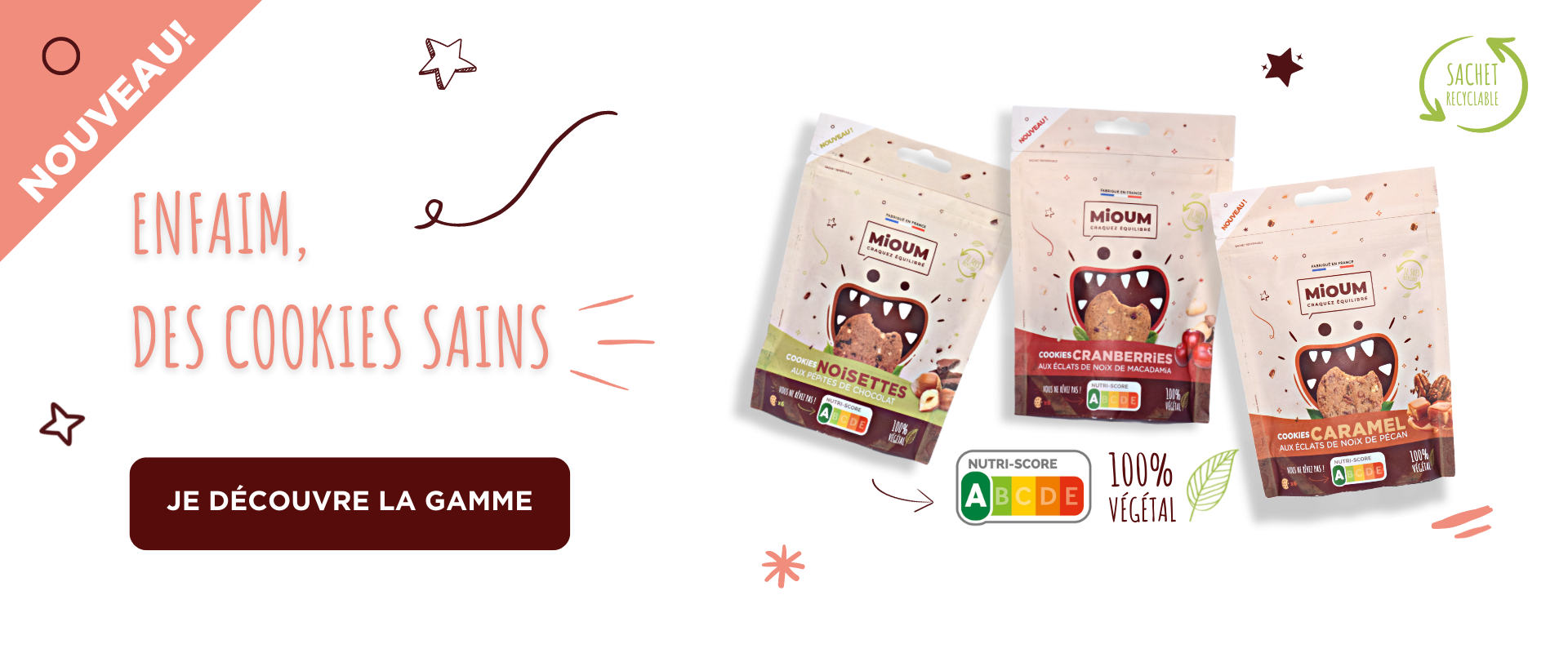 nouvelle gamme MIOUM